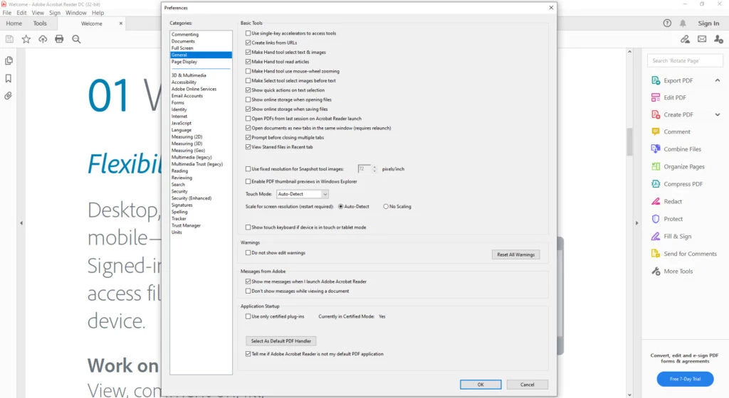 Adobe PDF Reader — captura de tela 3